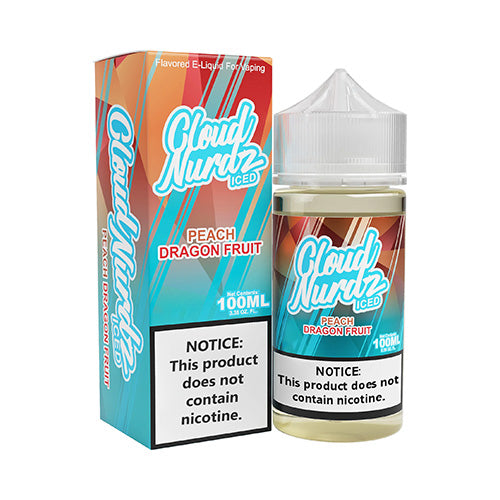 Peach Dragonfruit Iced - Cloud Nurdz - 100ml