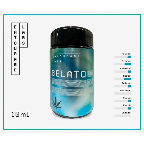 Gelato 10ml Strain Profile - Entourage Labs | Terpenes | AussieJuiceCo
