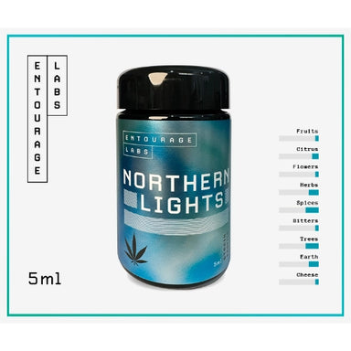 Northern Lights 5ml Strain Profile - Entourage Labs | Terpenes | AussieJuiceCo