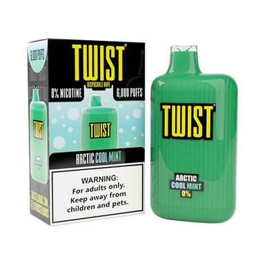 6000 Puff Disposable Pod - Twist - Arctic Cool Mint