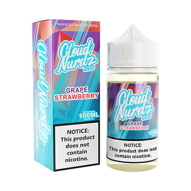 Grape Strawberry Iced - Cloud Nurdz - 100ml