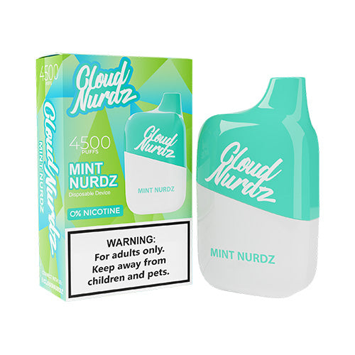 Cloud Nurdz Disposable Vape pod kit - Mint Nurdz