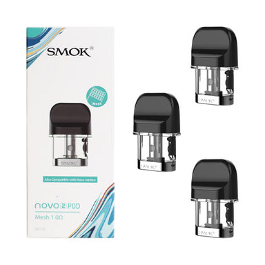 Novo 2 Replacement Pods - Smok - 1.0ohm Mesh
