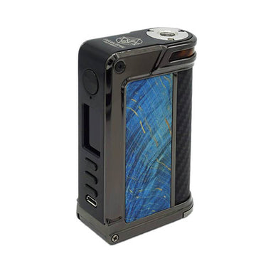 Paranormal DNA250C - LVE - Lost Vape - Gun Metal - Blue Stab Wood - Black Kevlar