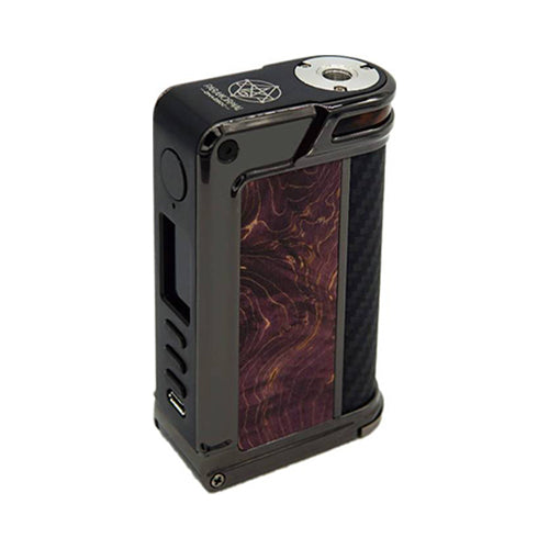 Paranormal DNA250C - LVE - Lost Vape - Gun Metal - Purple Stab Wood - Black Kevlar