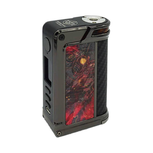 Paranormal DNA250C - LVE - Lost Vape - Gun Metal - Red Stab Wood - Black Kevlar