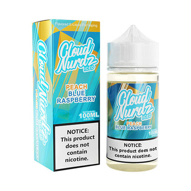 Peach Blue Raspberry Iced - Cloud Nurdz - 100ml