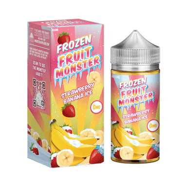 Strawberry Banana Ice - Frozen Fruit Monster - 100ml