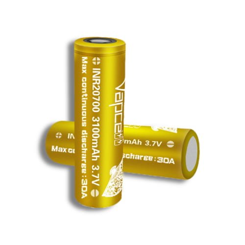 Vapcell 20700 Battery 3100Mah 30A
