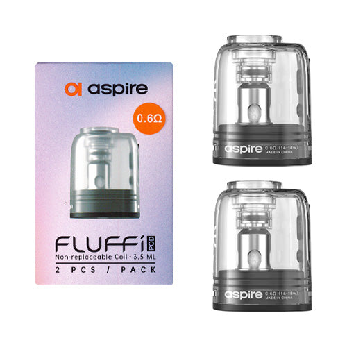Fluffi Pod Replacement - Aspire - 0.6ohm