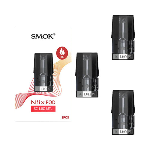 Nfix Replacement Pods - Smok - SC 1.0ohm MTL