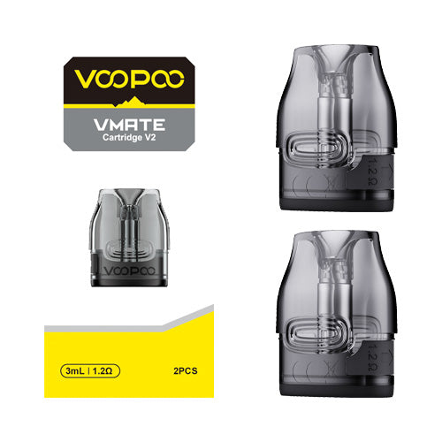 VMate Cartridge V2 Replacement Pods- VooPoo - 1.2ohm