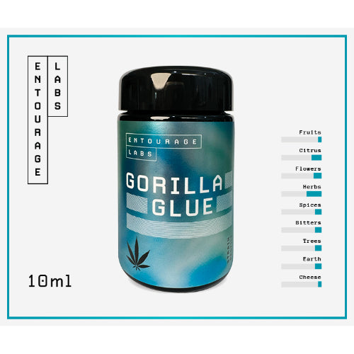 Gorilla Glue 10ml Strain Profile - Entourage Labs | Terpenes | AussieJuiceCo