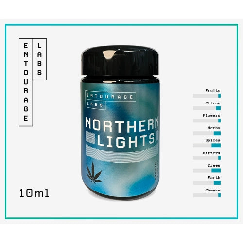Northern Lights 10ml Strain Profile - Entourage Labs | Terpenes | AussieJuiceCo