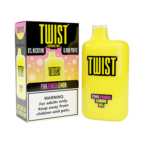 6000 Puff Disposable Pod - Twist - Pink Punch Lemon
