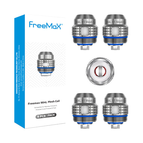 Fireluke 3 Replacement Coils - Freemax - 904L X1 Mesh
