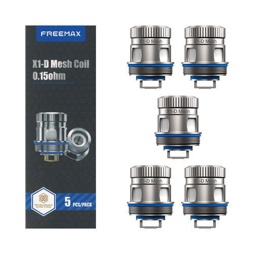 Fireluke Replacement Coils - Freemax - X1-D 0.15ohm