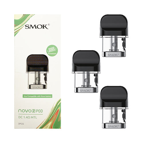 Novo 2 Replacement Pods - Smok - 1.4ohm DC