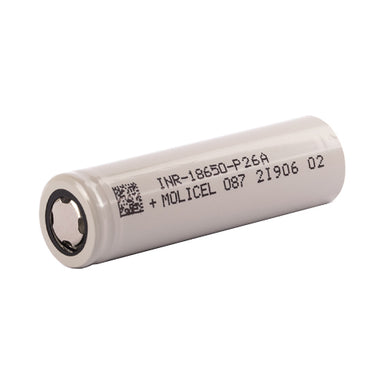 P26A 18650 2600mah Battery - Molicel