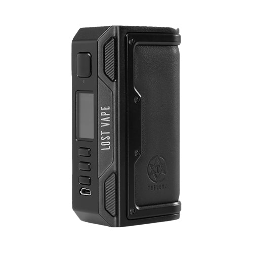 Thelema DNA250C - Lost Vape - Black - Calf Leather