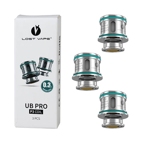 Ultra Boost UB Pro Replacement Coils - Lost Vape - UB Pro P3 0.3ohm