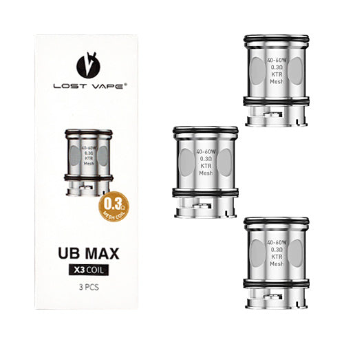 Ultra Boost UB Max Replacement Coils - Lost Vape - 0.3ohm
